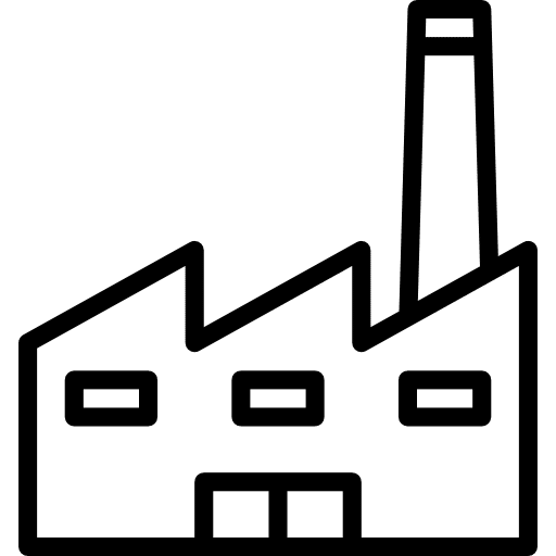 machinery building icon
